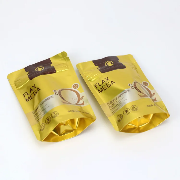 Mylar Ziplock Bags With Window For Chocolate clear resealable plastic bags Tea Zipper lock Stand up Pouch for Food Packaging supplier