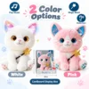 White Electric Baby Soothing Cat
