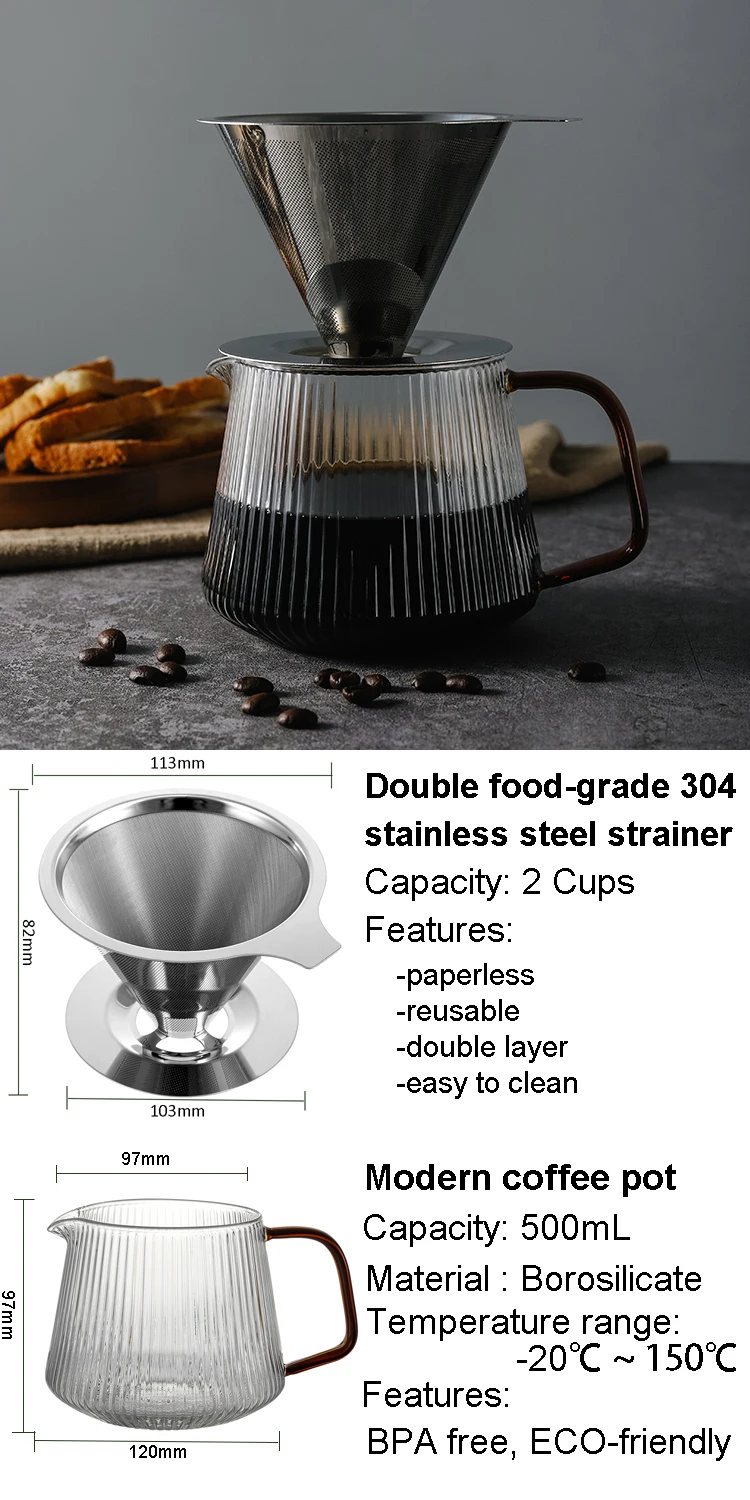 Набор для кофе V60, керамическая кофемолка, чайник с капельным фильтром, дорожный мешок, подарочный набор, инструменты для бариста, наборы для кофе и чая эспрессо