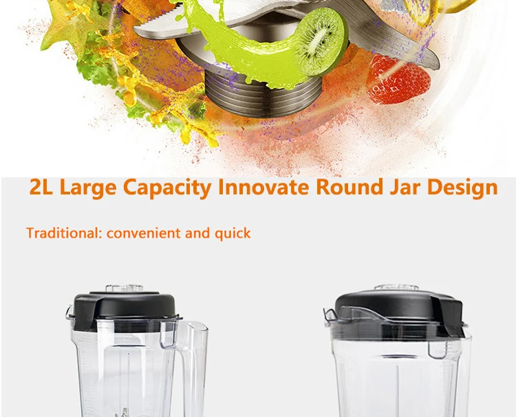 Buy High Speed Fruit Restaurant Bar Heavy Duty Commercial Blenders And Food  Mixers With Powerful Blender from Zhongshan Always Appliance Co., Ltd.,  China