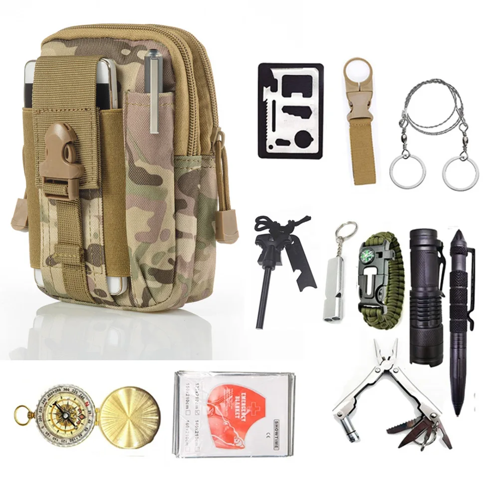 First Aid Emergency Medical Outdoor Survival Kit First Aid Kits
