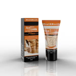 West&Month OEM Men's Abdominal Cream Strengthens Muscle Shapes Firming Massage Slimming