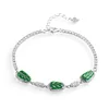 Leaf jade pendant D152