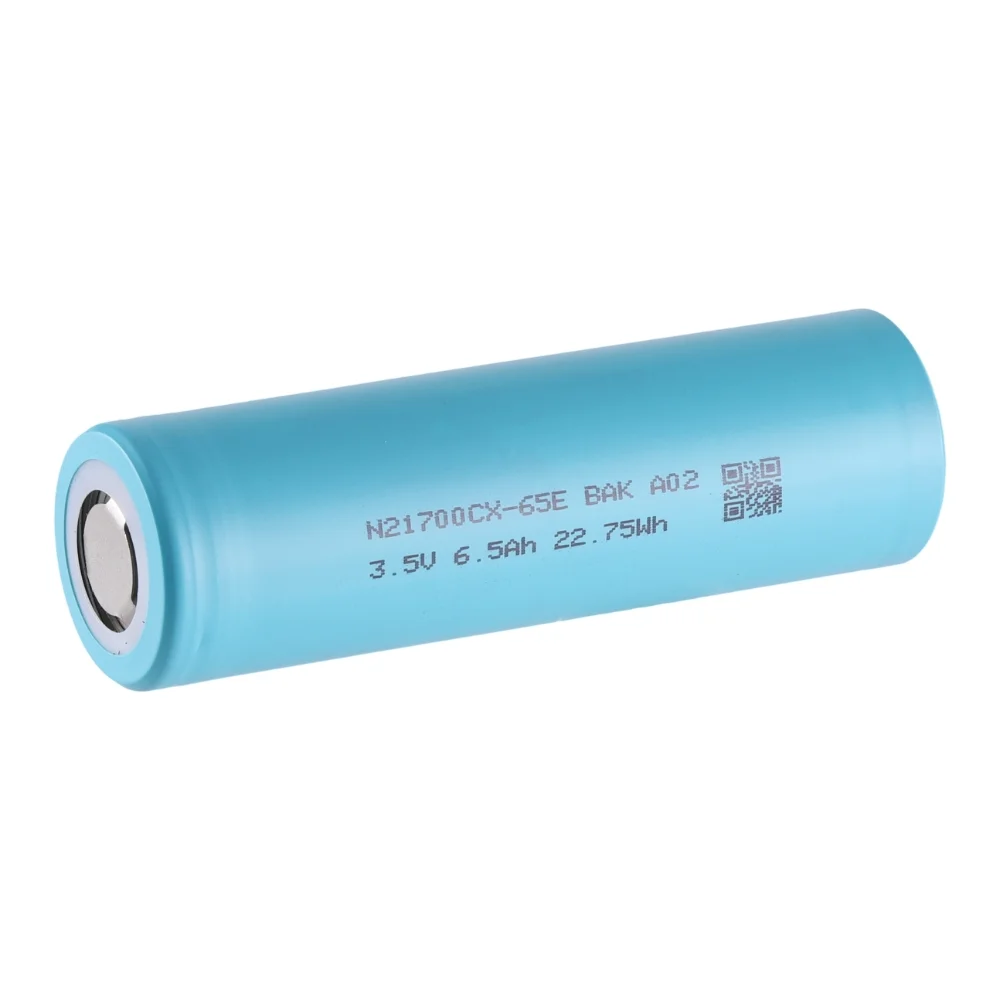 BAK N21700CX-65E 21700 Lithium Ion Battery 6500mAh Max Output 19A