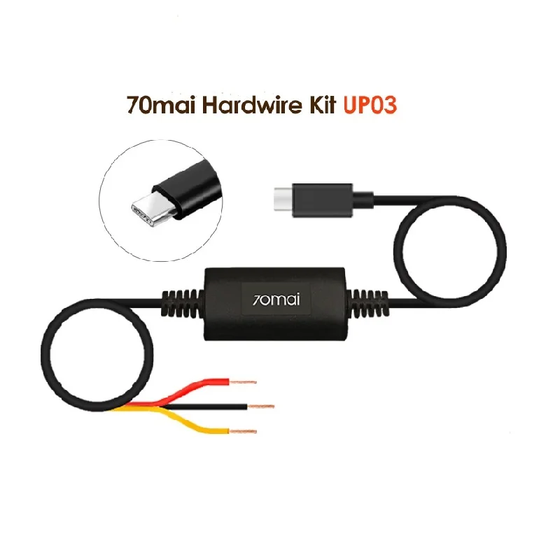 70mai Hardwire Kit UP03 - Connect Dash Cam M500/omni X200