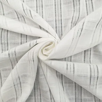 Cotton plaid jacquard fabric Cotton shirt dress fabric women's children's clothing home decoration fabric SS18054