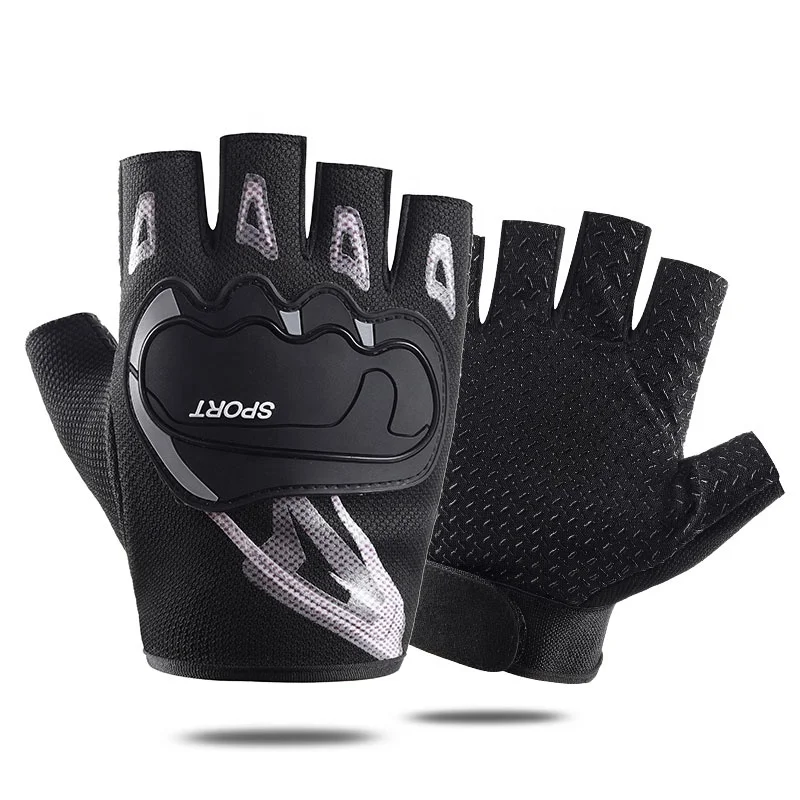 Перчатки на полпальца для спорта на открытом воздухе q9074дышащие противоскользящие амортизирующие велосипедные перчатки для езды на велосипеде перчатки на полпальца