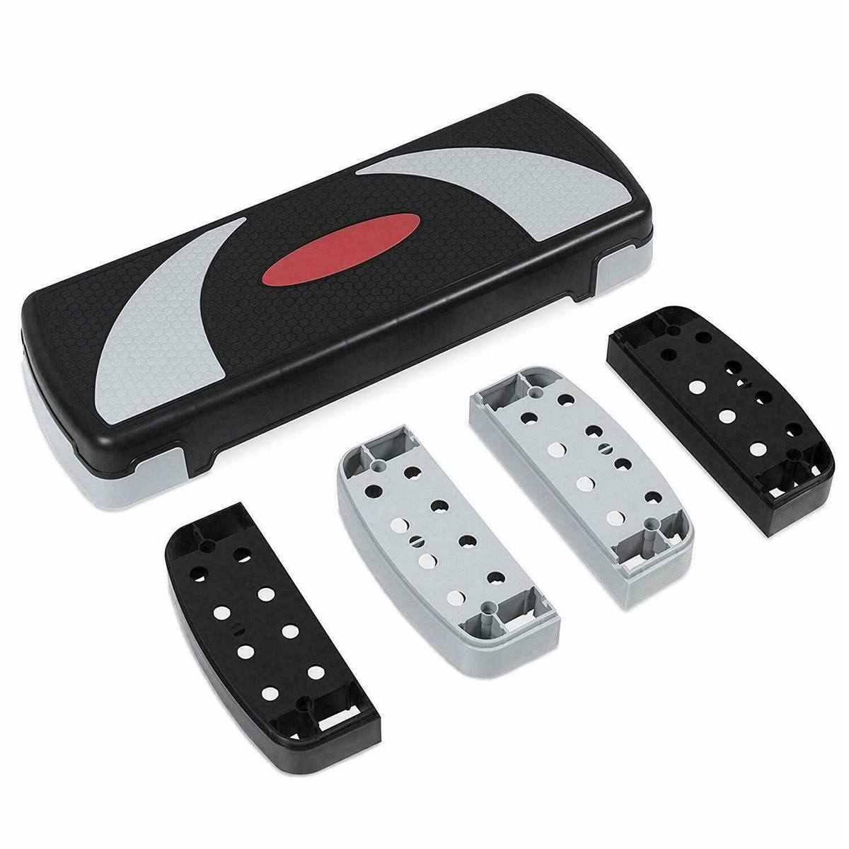 Регулируемые ПВХ и abs Аэробные Шаговые платформы/пользовательские Аэробные Шаговые доски для тренажерного зала и фитнеса