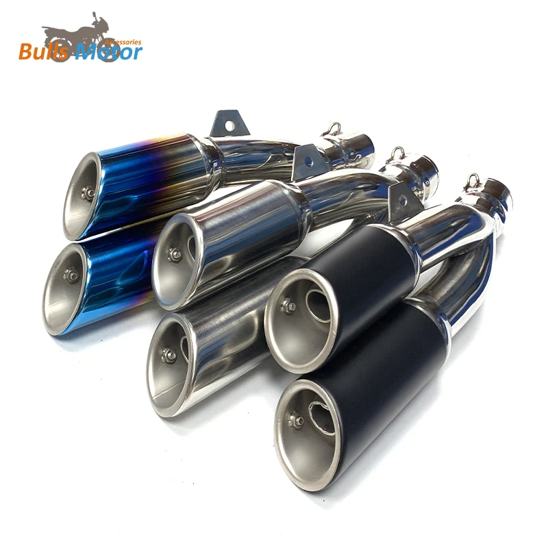 オートバイの排気改造に適したフロントセクションフルパイプセット