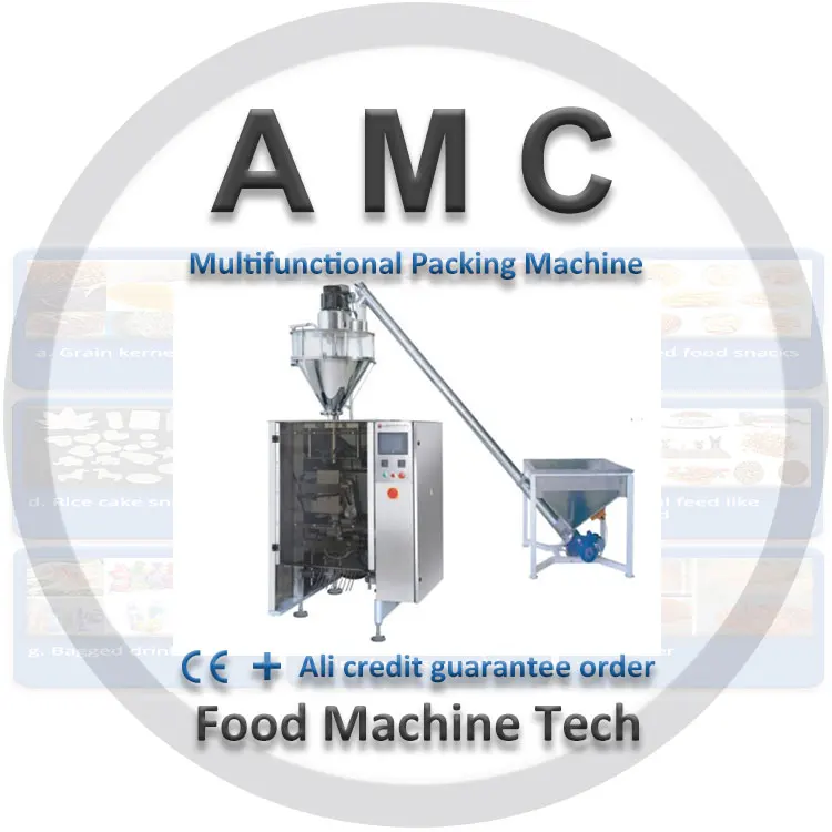 Sunpring Food Supplement Powder Packing Machine + Beeg Mince Doypack Horizontal Packaging Machine