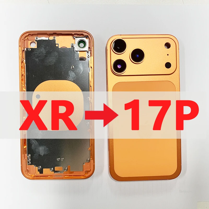 Convert Iphone XR to 17 Pro Body - Customizable Housing