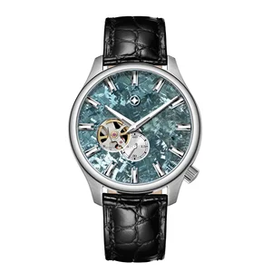 Grade 5 Grade 2 Titanium Watches Automatic Movement Wrist Watch With Sapphire Crystal OEM Watches Stone Dial