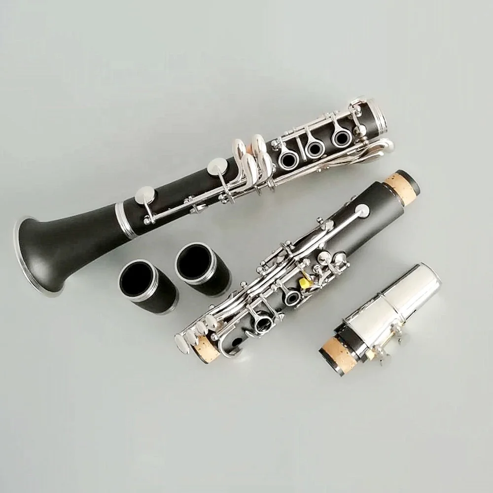 Accessoire Clarinette Accord Métal Plastique 2pcs Tube De Réglage De La Clarinette, Tuyau De Clarinette B Barils De Clarinette De Tuyau à Pas Plat Pour Clarinette 54 Mm Accessoire Clarinette Réglage Hauteur - 11