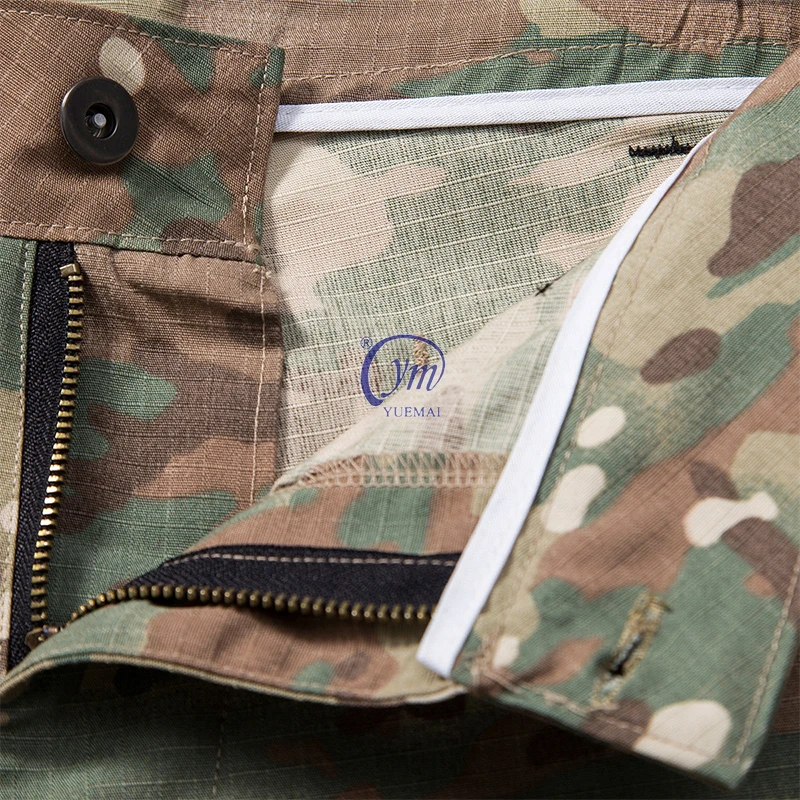 Customized Workout Breathable Hiking Fishing Waterproof Pant Tactical CP Camouflage Cargo Shorts for Men996_voghion.com
