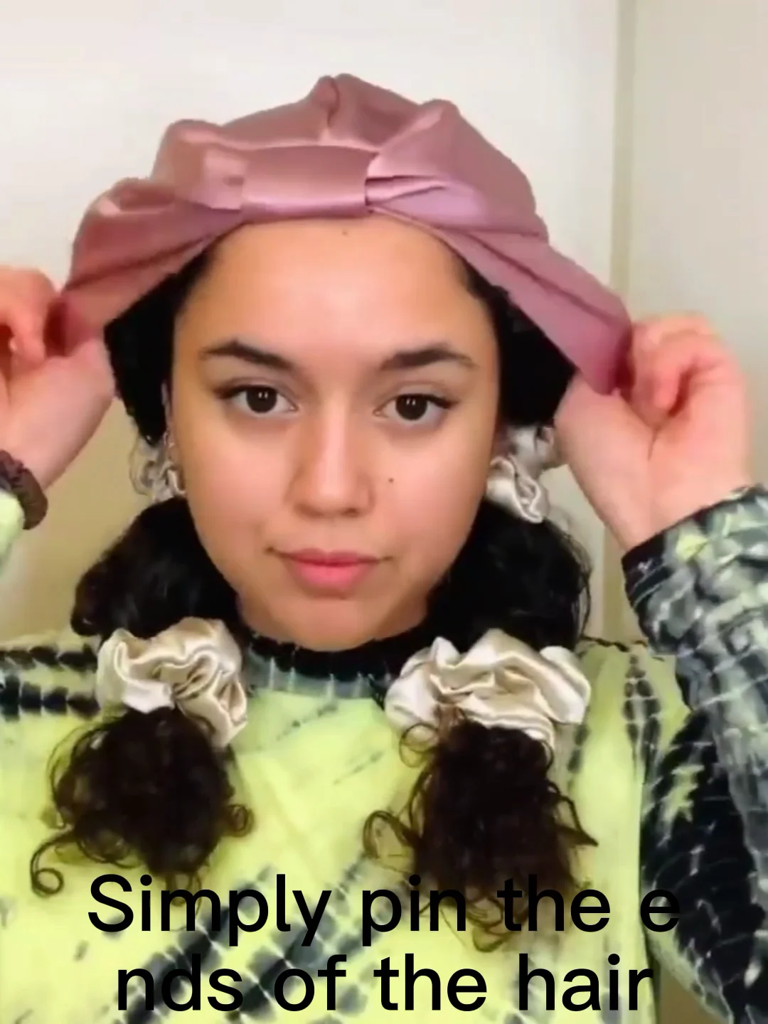 Wholesale 100% Mulberry Silk Satin Bonnet Hair Cover Sleep Cap Custom