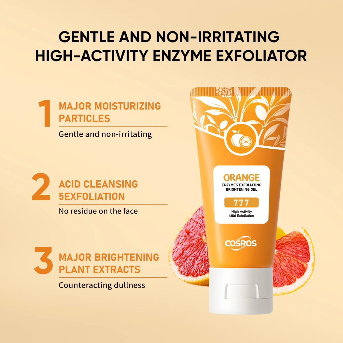 Wholesale Orange Enzymes Gel Cleanser - Brightening