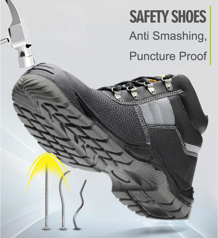 Light Industrial Protective Brand Work Security Work Safety Boots ...