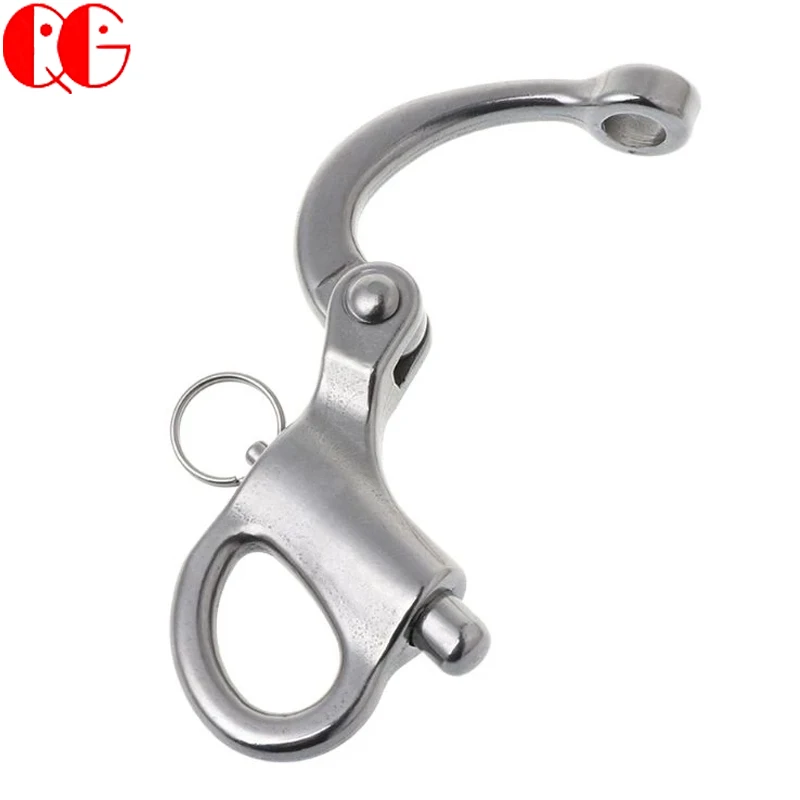 Hardware Quick Yacht Rigging Release With Round Ring Fixed Snap Quick ...