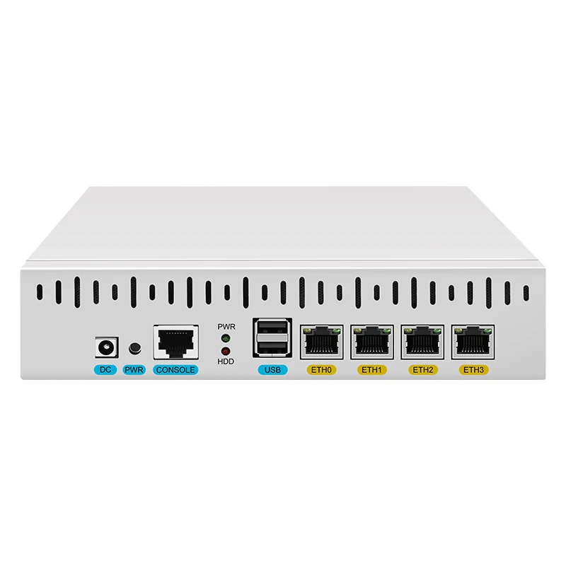Intel N2600 1U Rackmount Hardware Firewall Device with OPNsense & pfSense