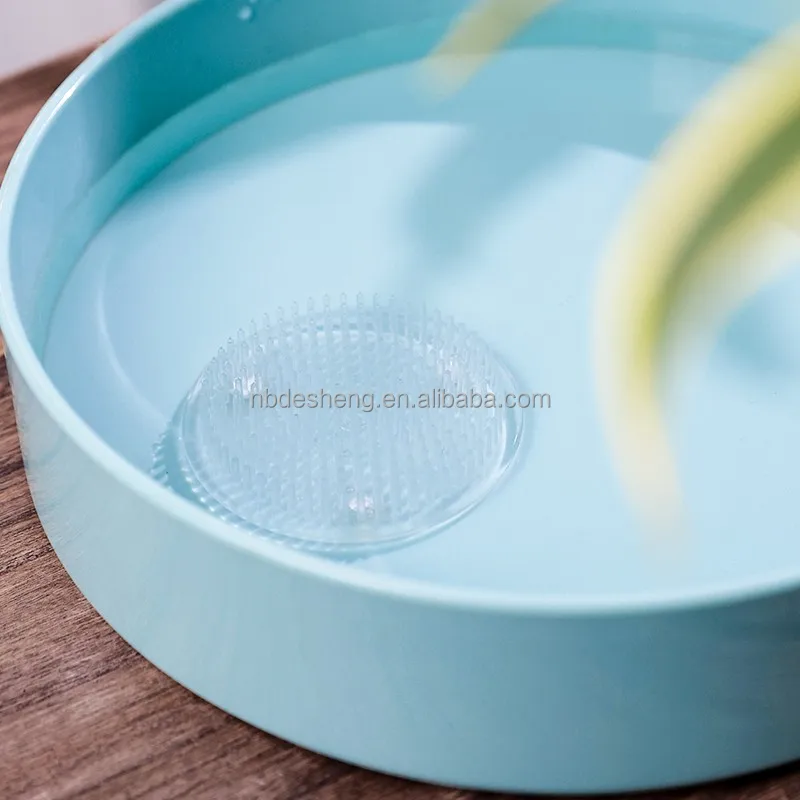 Wholesale Plastic Ikebana Pin Frog Ikebana Floral Frogs Flower Holder Ceramic Arranging Tool