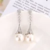 White Pearl ear studs