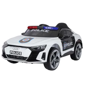 Audi E-TRON Electric Pedal Ride-On Kids Car Unisex Toy for Children Age 7+ Authorized Police Design Made Durable Plastic