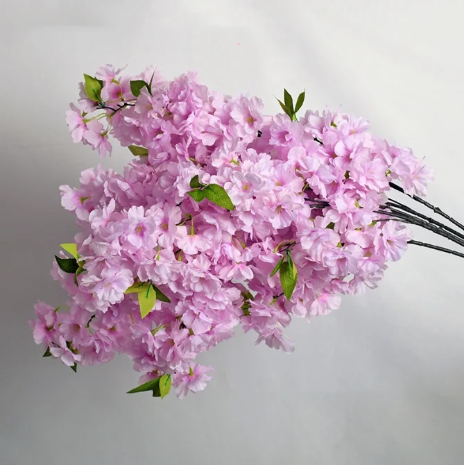 Artificial Cherry Blossom Branches Wedding 4 Branches Cherry Blossom