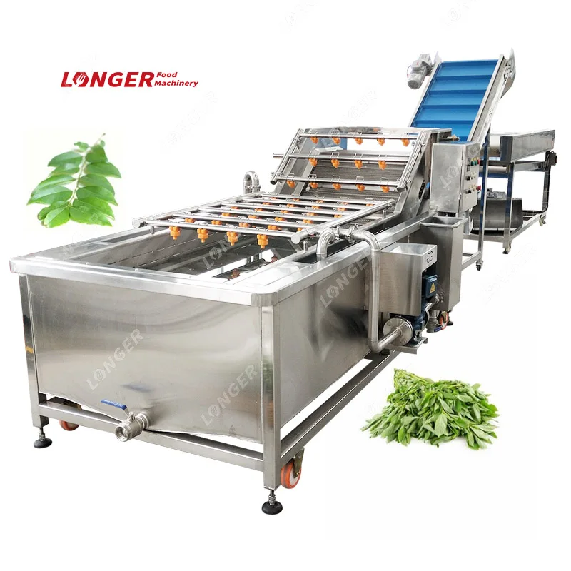 Industrial Rambutan Washing Sorting Drying Machine Clean Date Wash and Dry Production Line
