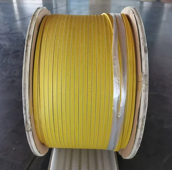 Fiberglass Insulated Flat & Round Aluminum Wire Insulation Fiber Glass Wrapped Copper Winding Wire Magnet Wire