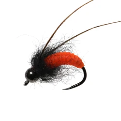 2 Pcs Realistic Brown Nymph Scud Fly Lures - Trout Fishing Bait, Soft Plastic Artificial Insects - View #11