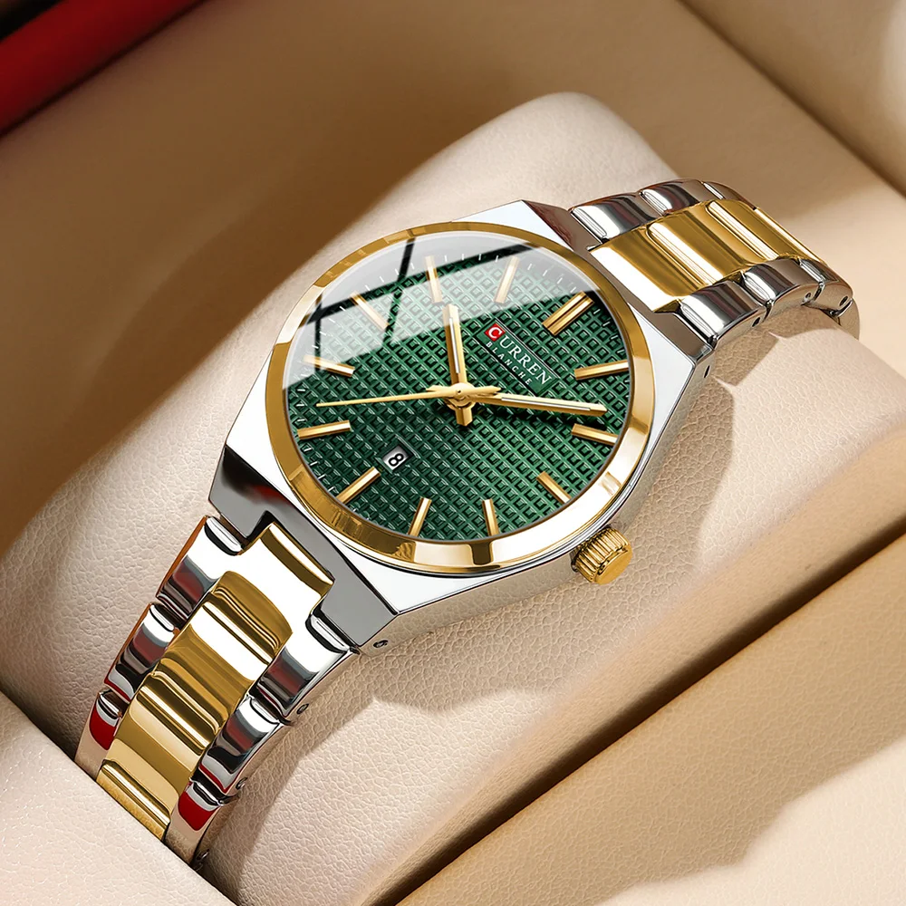 NAVIFORCE Orologi quadrati da uomo, cronografo analogico con calendario, orologio da polso al quarzo impermeabile per uomo, cinturino in silicone, argento, nero, verde, moderno