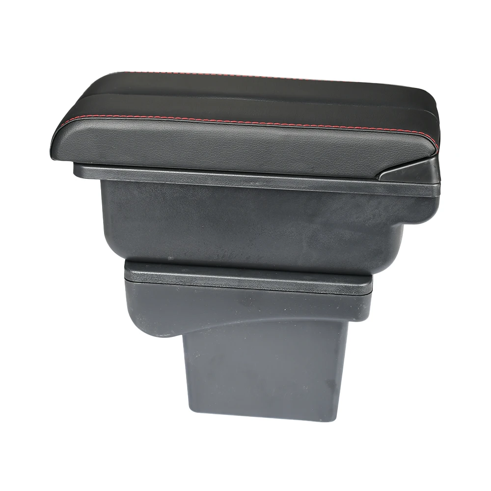 Tiypeor Multifunctional Car Seat Gap Filler Side Storage Armrest Console Box With Wireless Charging