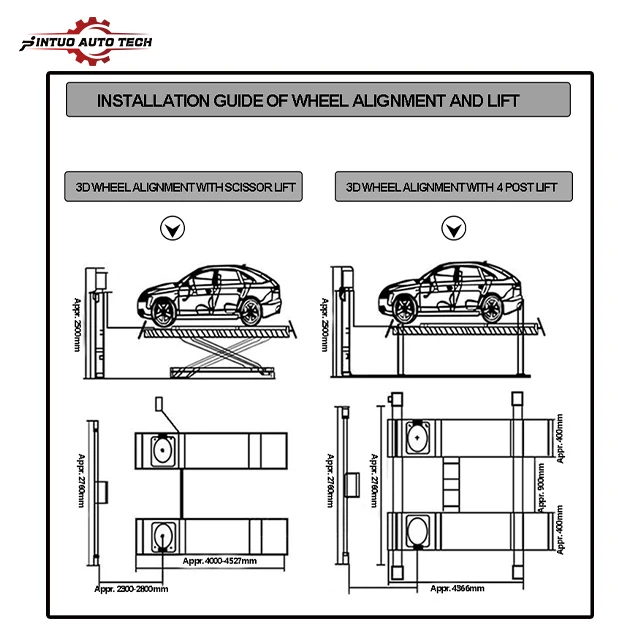 Jintuo Europe 3D Wheel Alignment Car Inspection Equipment 3d Used Wheel Alignment Machine for Sale