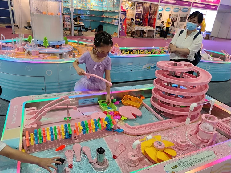 Bonhong Factory Direct Price Interactive Water Play Table Games Indoor