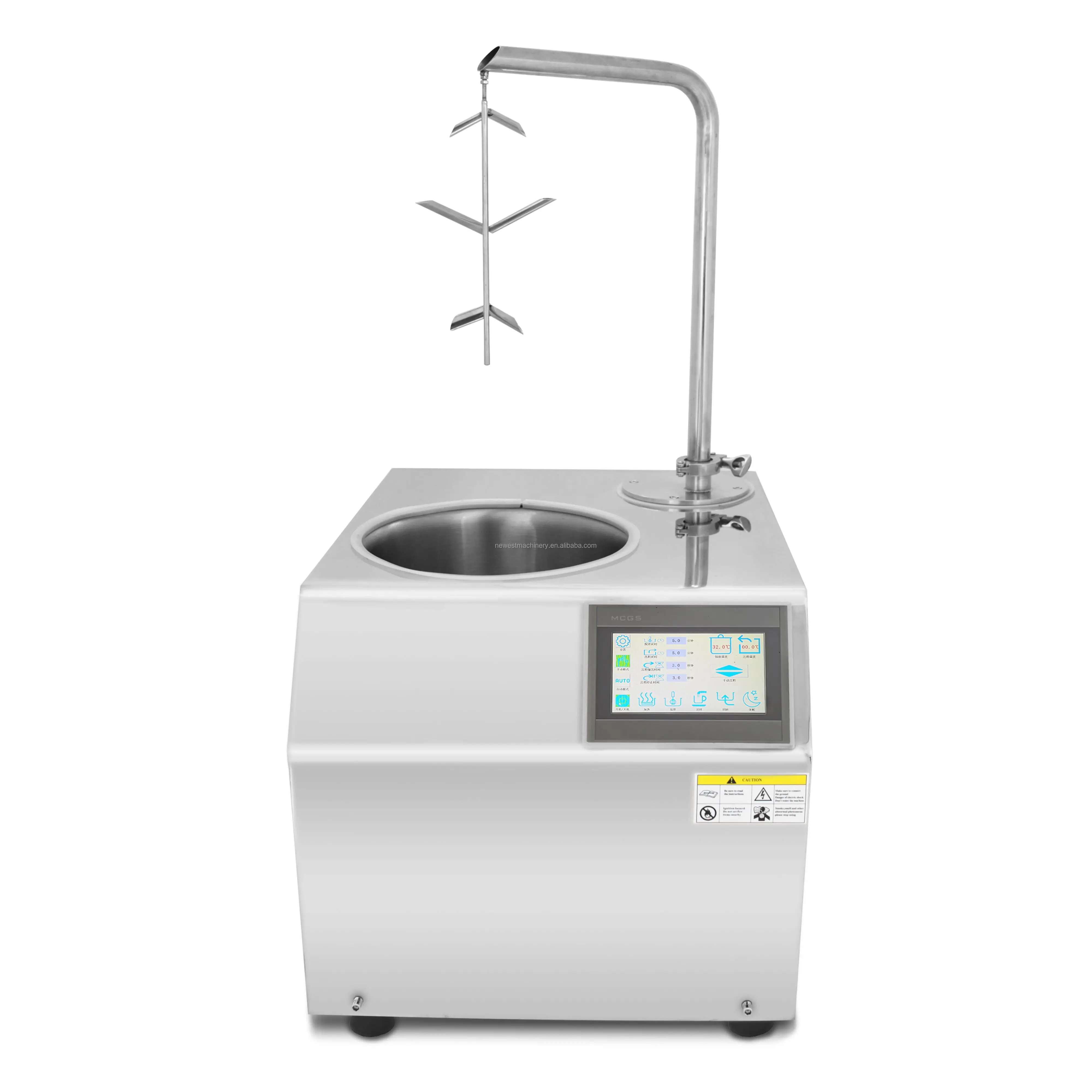 Инструмент для купания шоколада аппарат закалки плавления малого бизнеса 7л