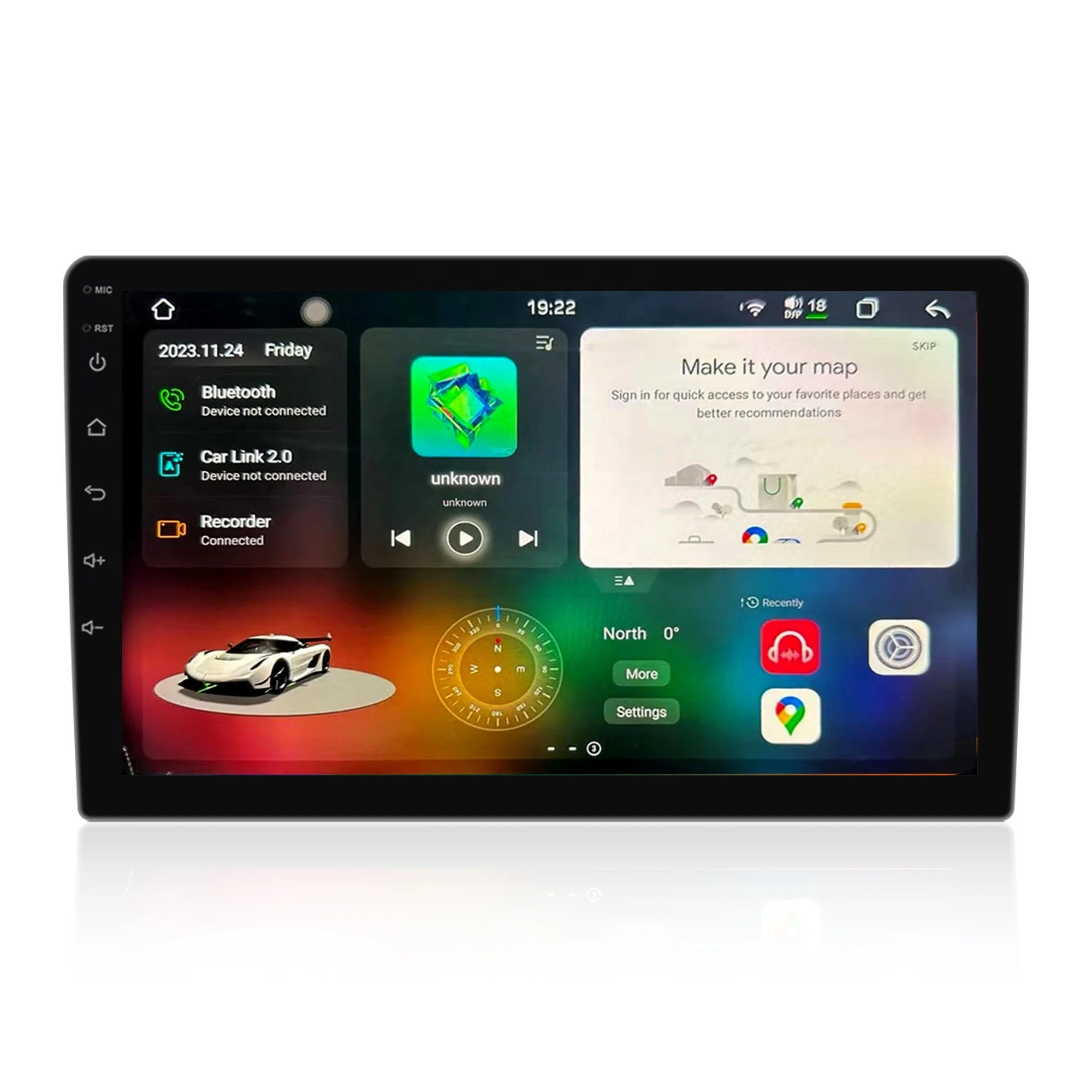 Meihua 7870 Car DVD Player - Android 13, 5G, and Carplay