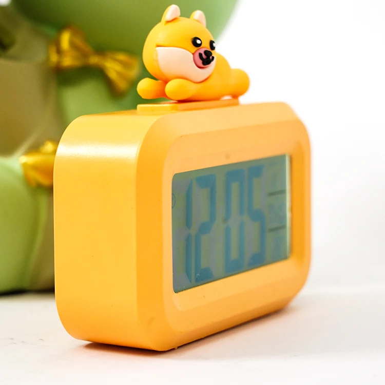 Alam Jam Meja Alarm Led Digital, Jam Meja Elektronik Dengan Kalender LCD Lcd Table Clocks