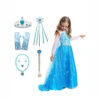Elsa princess dress with lights + accessories