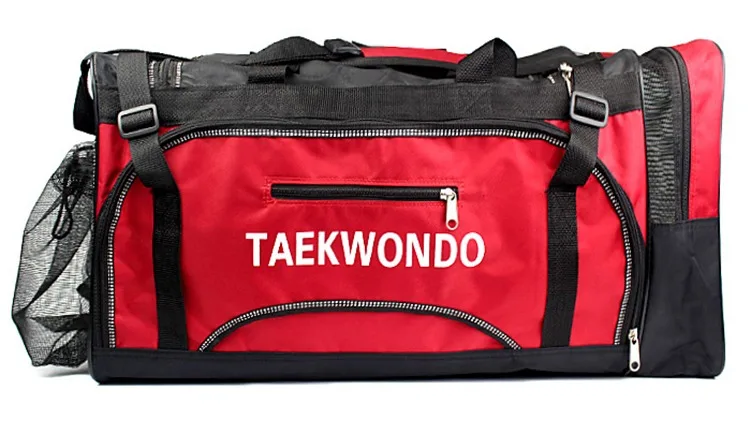 NEW Martial Arts Sparring Gear Bag Taekwondo Karate MMA Equipment Bag-BLACK S,L 