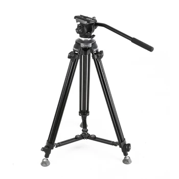 E-IMAGE EK610 Professional Compact Tripod with Fluid Head 65mm Bowl detail image