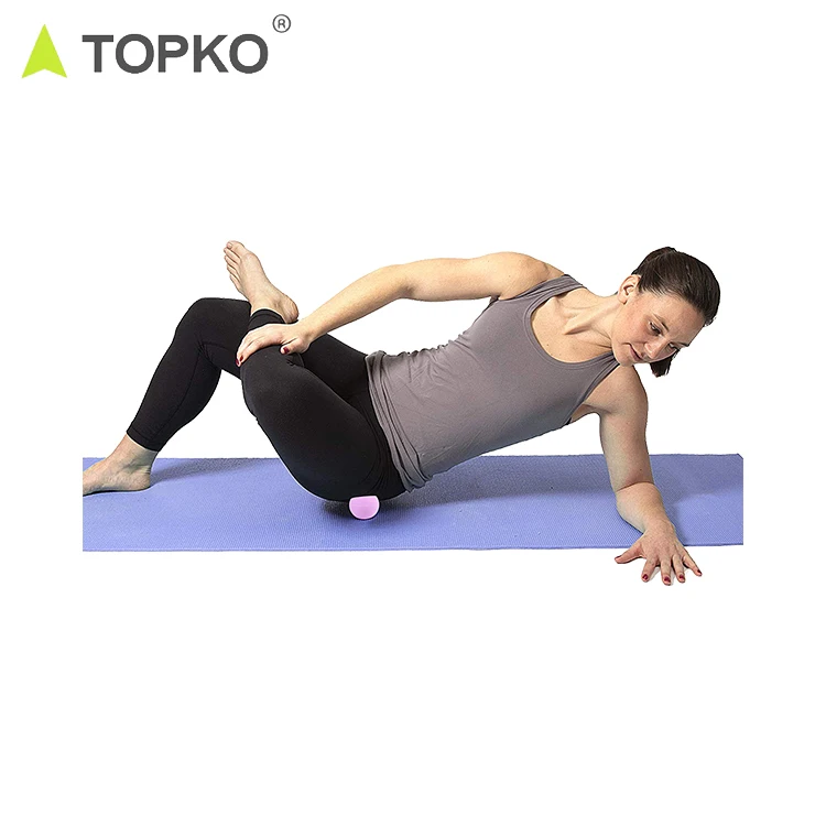 TOPKO Custom Logo From 50 Pcs Wholesale Eco Friendly Private Label Physical Therapy Silicone Massage Ball Set