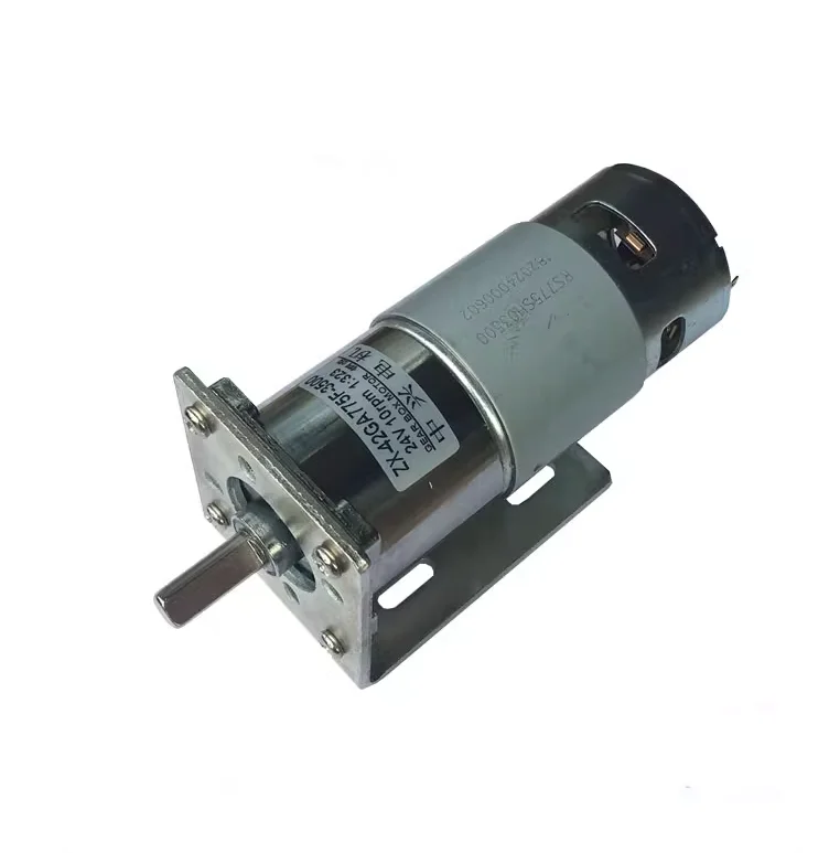 Moteur à Engrenages DC 12V 25GA-370 - 30 RPM | Engrenage Métal, Arbre 4mm | Pour Serrure électronique, Robot, Rideau