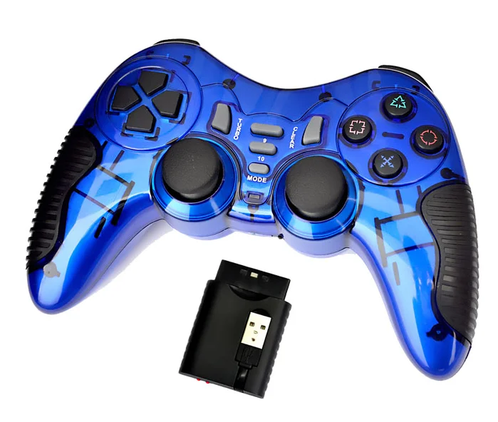 High Speed Usb 2.4g Double Game Controller Gamepad For Ps2 Ps3 Pc Laptop Android Tv Box - Wireless Game Controller,Wireless Joystick For Pc,Gamepad Pc Product on Alibaba.com
