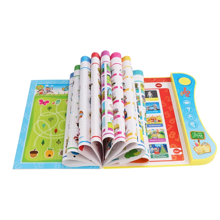 
 ABS Chinese English Voice Audio Kids Education Learning Books Talking Pen Talking Book  