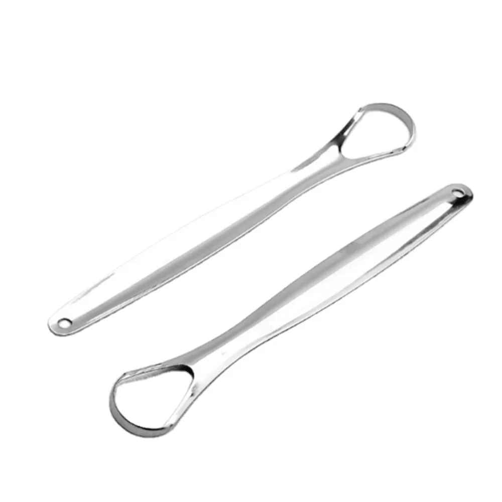 Stainless Steel Tongue Cleaners - Wholesale Customizable