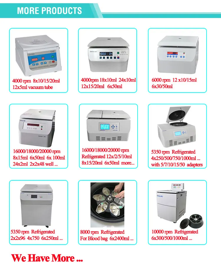 Benchtop 6 Tube 50ml High Speed Laboratory Centrifuge Buy Laboratory