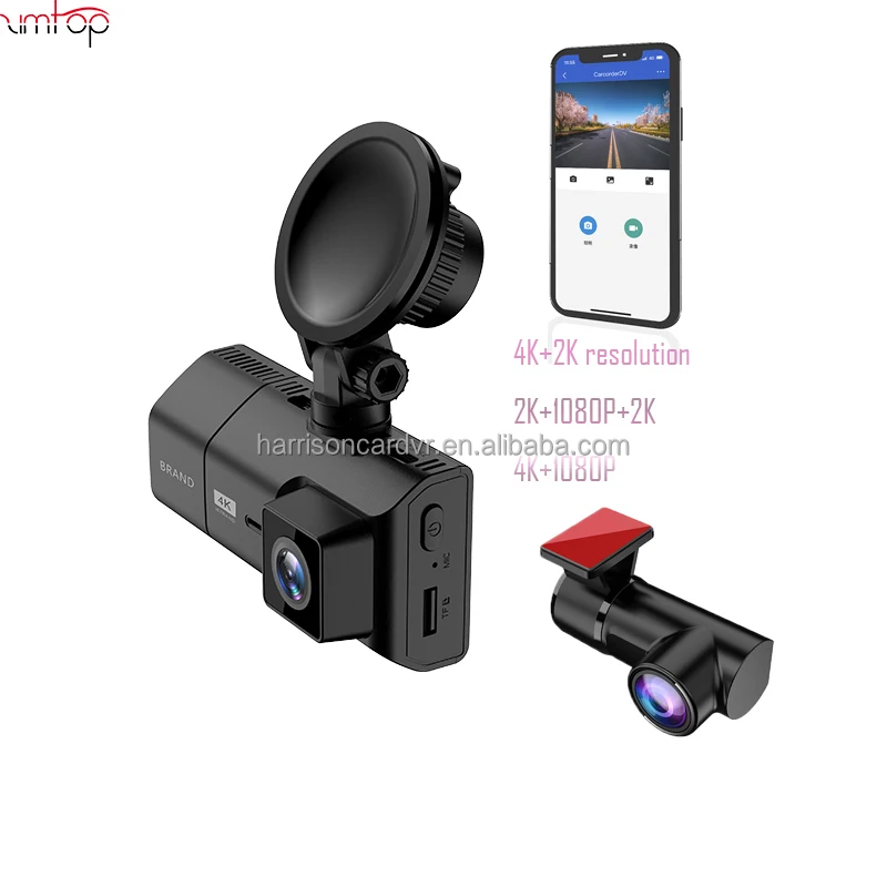4K dash cam with gps for taxi