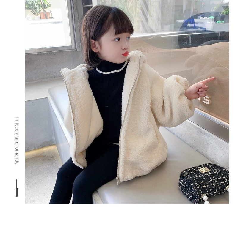 Children's Clothing Autumn and Winter New Girls Wool Sweater