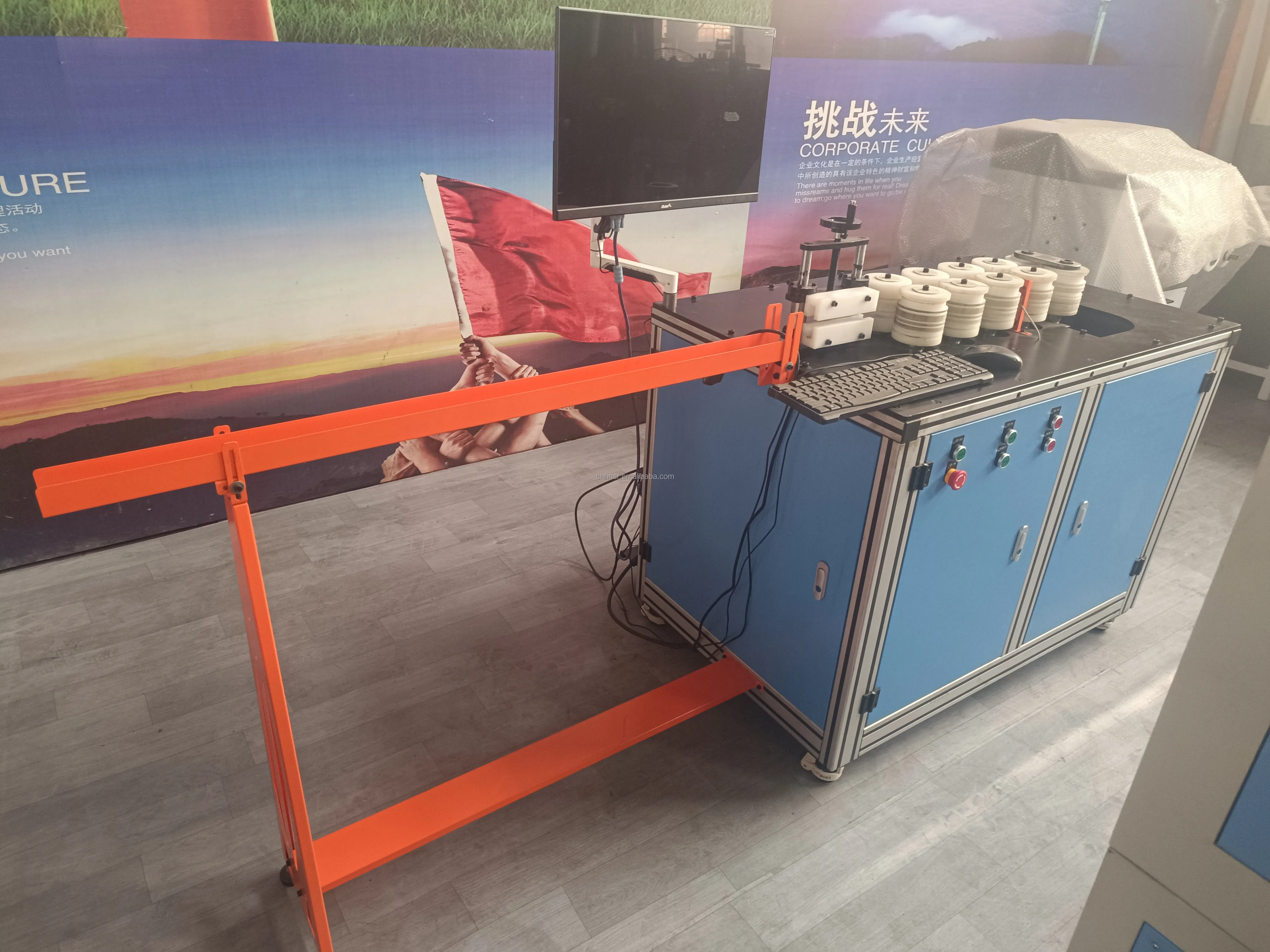 Aluminium Photo Frame Press Bending Machine Metal Alloy Bending Machine ...