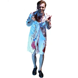 Halloween Bloody Doctor And Nurse Scary Costume Cosplay